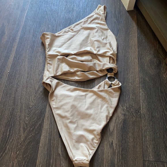 x REVOLVE Kailo One Piece in Nude - Picture 2 of 7